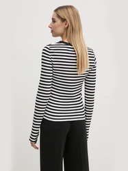 Calvin Klein dámské pruhované tričko - S (0GO)