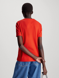 Calvin Klein dámské červené tričko - XS (XA7)