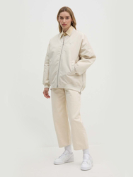 Calvin Klein dámský béžový bomber  - M (ACF)