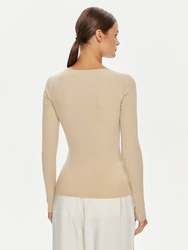 Calvin Klein dámský béžový svetr - XS (RAE)