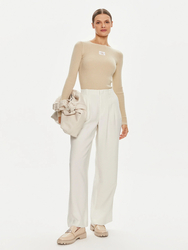 Calvin Klein dámský béžový svetr - XS (RAE)