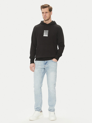 Calvin Klein pánská černá mikina - L (BEH)
