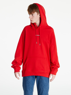 Calvin Klein pánská červená mikina - S (XCF)