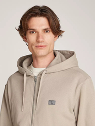 Calvin Klein pánská béžová mikina - L (PCF)