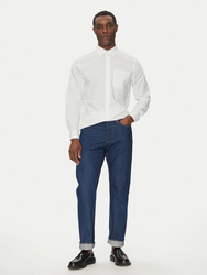 Calvin Klein pánská bílá košile - L (YAA)