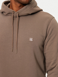 Calvin Klein pánská hnědá mikina - XXL (PBX)
