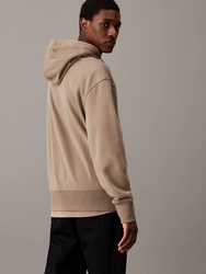 Calvin Klein pánská hnědá mikina - L (PAV)