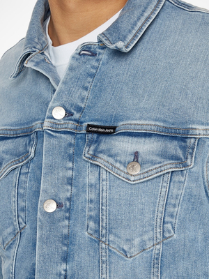 Calvin Klein pánská modrá džínová bunda - XL (1AA)