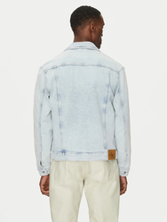 Calvin Klein pánská modrá džínová bunda - S (1AA)