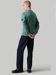 Calvin Klein pánská zelená mikina - L (CH2)