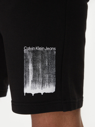 Calvin Klein pánské černé šortky - S (BEH)