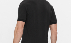 Calvin Klein pánské černé polo tričko - L (BEH)
