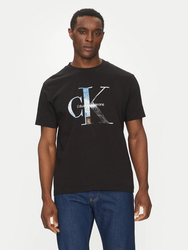 Calvin Klein pánské černé tričko - L (BEH)