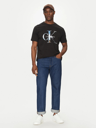Calvin Klein pánské černé tričko - L (BEH)