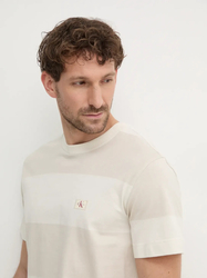 Calvin Klein pánské béžové tričko - L (PDH)