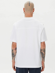 Calvin Klein pánské bílé tričko - XXL (YAF)