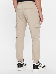 Calvin Klein pánské béžové cargo kalhoty - S (PED)