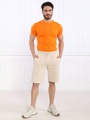 Calvin Klein pánské béžové šortky - L (ACI)
