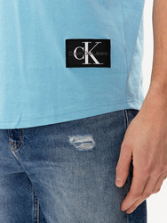 Calvin Klein pánské modré tričko - M (CEZ)