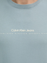 Calvin Klein pánské modré tričko - L (PC2)