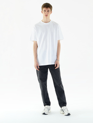 Calvin Klein pánské bílé tričko - XS (YAF)