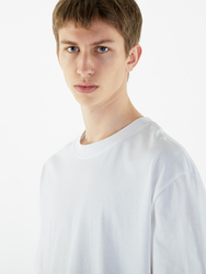 Calvin Klein pánské bílé tričko - L (YAF)