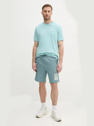 Calvin Klein pánské tyrkysové šortky - L (CKM)