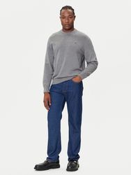 Calvin Klein pánský šedý svetr - M (P7E)