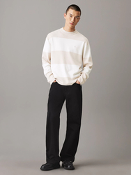 Calvin Klein pánský béžový svetr - S (PDH)