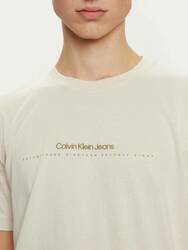 Calvin Klein pánské béžové tričko - L (PDH)