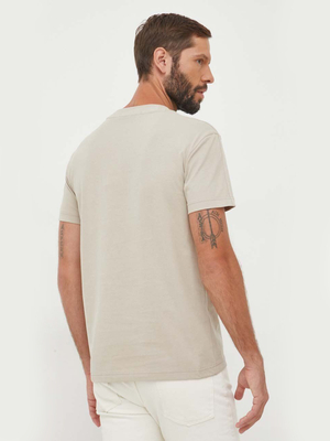 Calvin Klein pánské béžové tričko - M (PED)