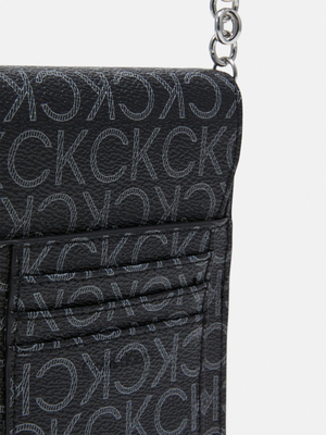 Calvin Klein dámské černé pouzdro na telefon - OS (0GJ)