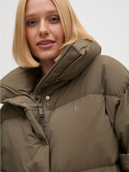 Calvin Klein dámská hnědá bunda - XS (PFV)
