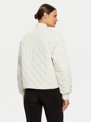 Calvin Klein dámská krémová bunda - M (YBI)