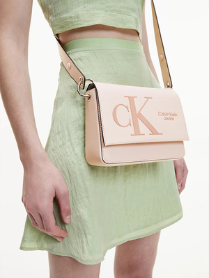 Calvin Klein dámská růžová crossbody kabelka - OS (TFT)