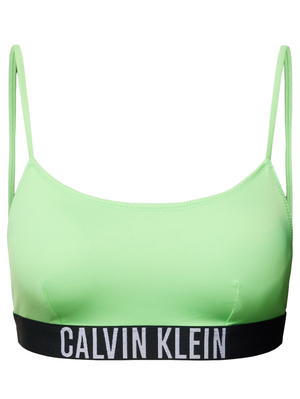 Calvin Klein dámská zelená plavková podprsenka - XS (LX0)