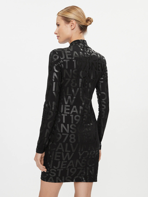 Calvin Klein dámské černé šaty - XS (0GL)