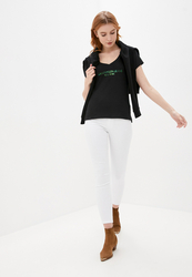 Calvin Klein dámské černé tričko - XS (BAE)