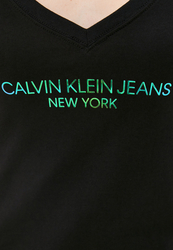 Calvin Klein dámské černé tričko - XS (BAE)
