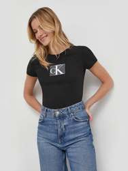 Calvin Klein dámské černé tričko - XS (BEH)