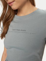 Calvin Klein dámské šedé tričko - XS (PC2)