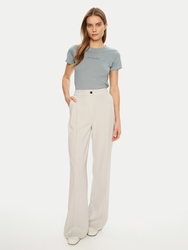 Calvin Klein dámské šedé tričko - XS (PC2)