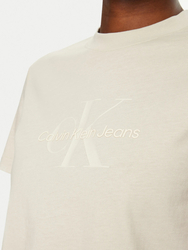 Calvin Klein dámské béžové tričko - XS (PDH)