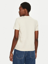 Calvin Klein dámské béžové tričko - XS (PDH)