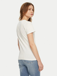 Calvin Klein dámské bílé tričko - S (YAF)