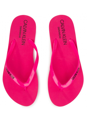 Calvin Klein dámské růžové žabky - 35/36 (TZ7)