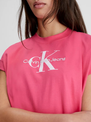Calvin Klein dámské růžové tričko - L (XI1)