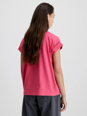 Calvin Klein dámské růžové tričko - M (XI1)