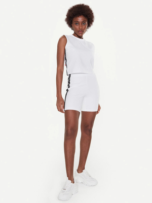 Calvin Klein dámský bílý top - XS (YAF)