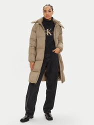 Calvin Klein dámská zelenohnědá bunda - L (PAV)